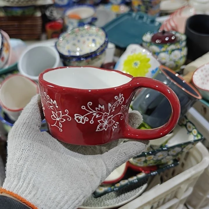 欧式陶瓷餐具杯碗盘微瑕介意慎拍