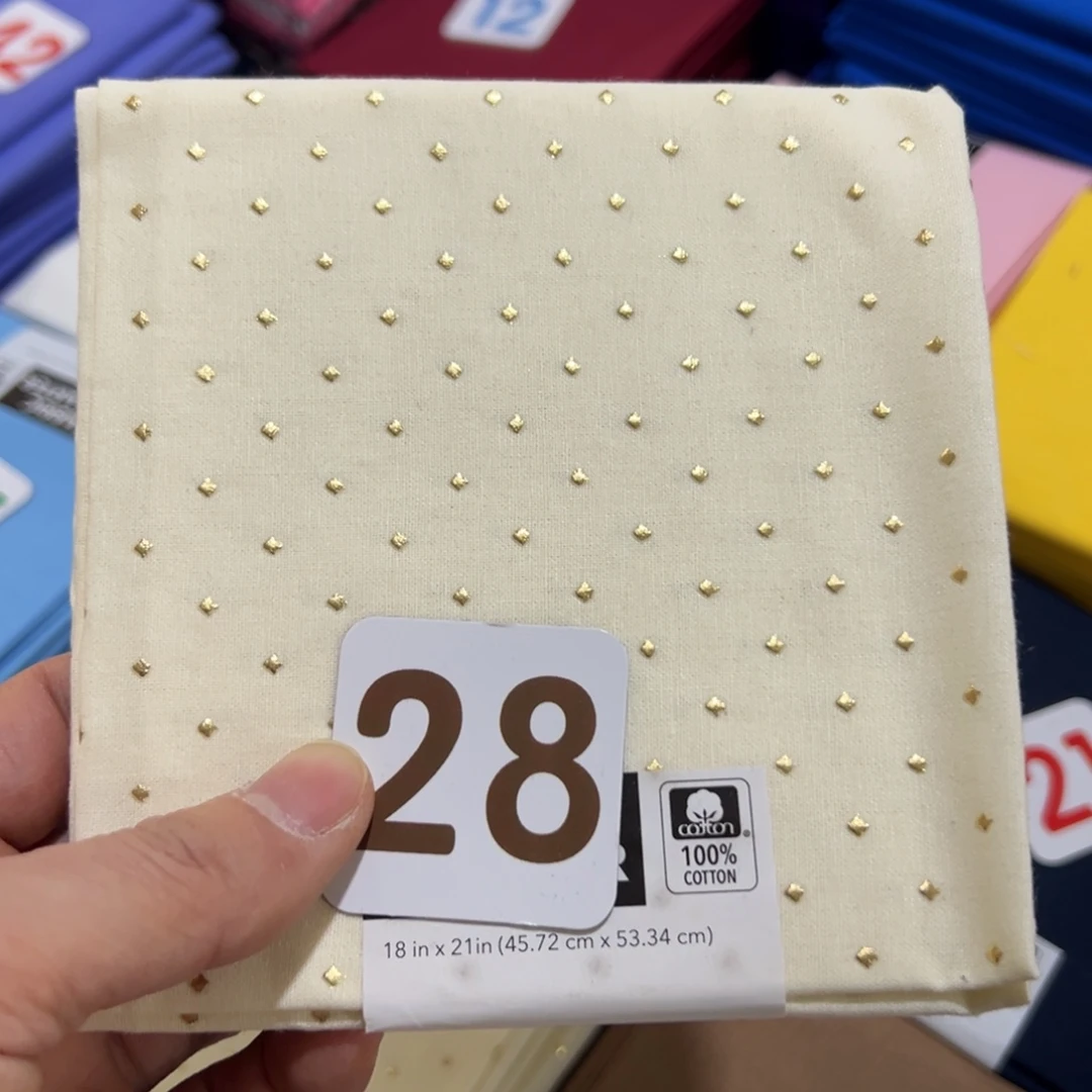棉3片价平布45*53厘米一片烫钻