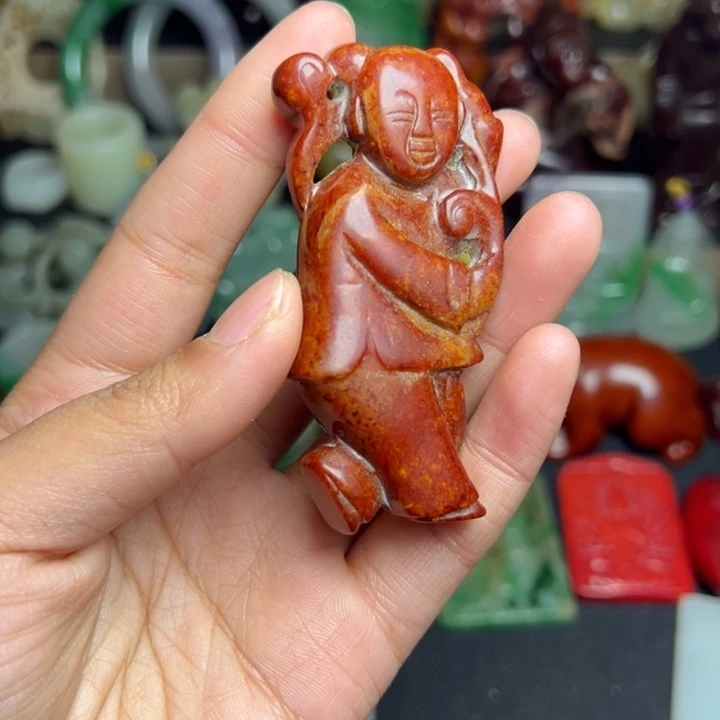 滴血莲花菩提吊坠