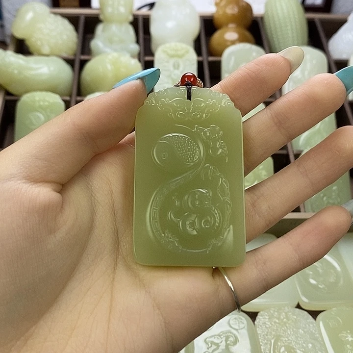 昆仑石双面守护蛇