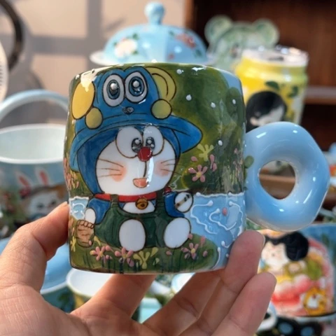 炉景德镇釉下手绘陶瓷