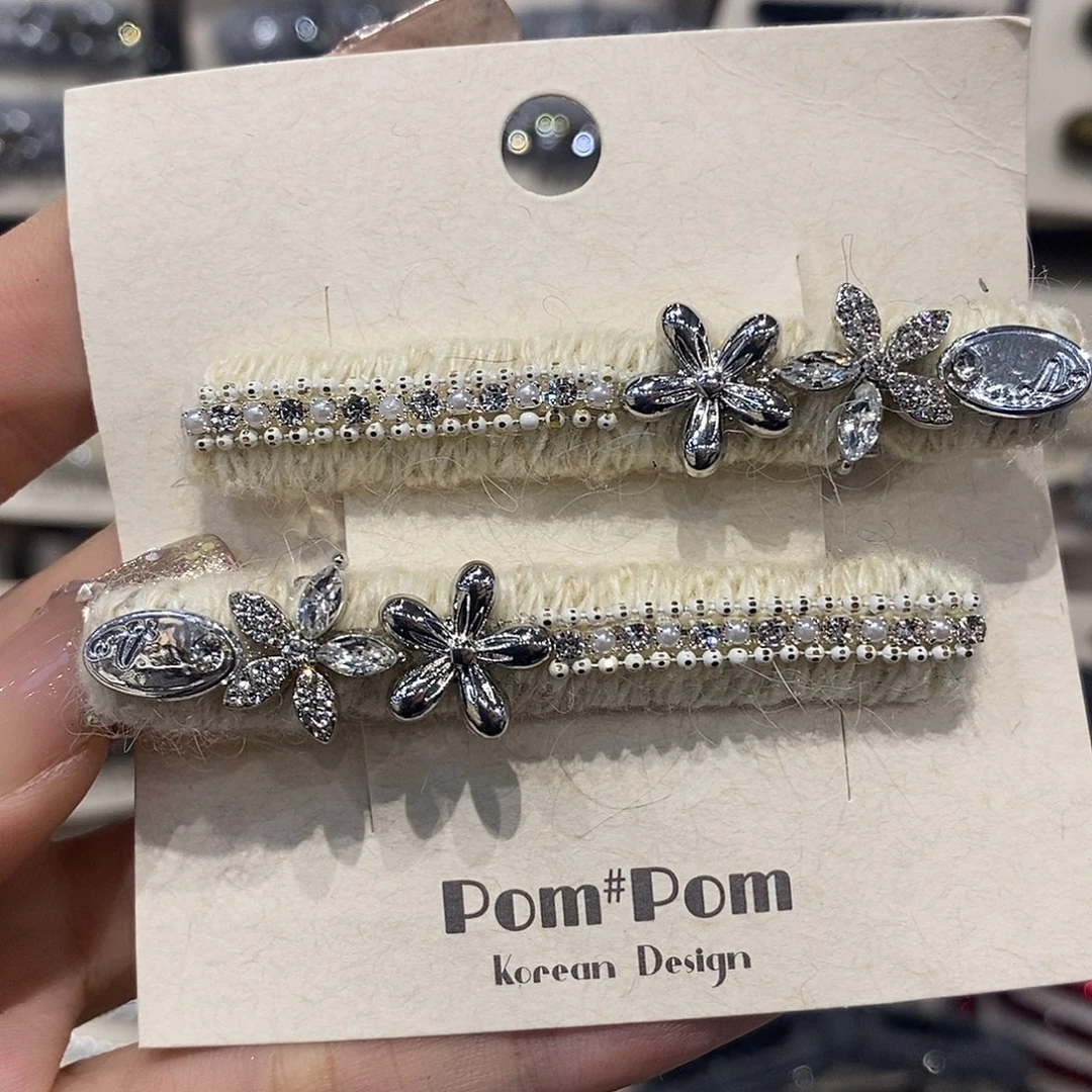 布艺铁合金鸭嘴夹