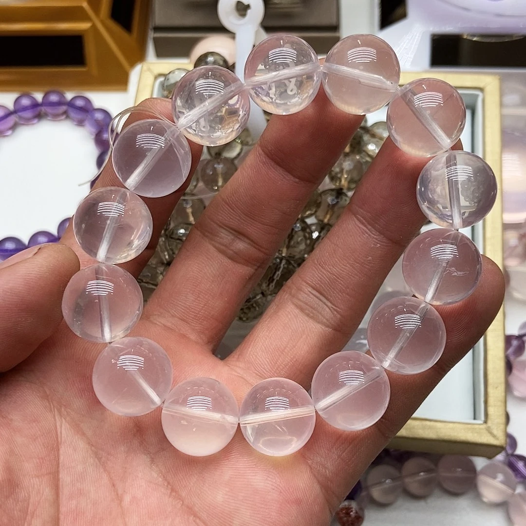 水晶手链未镶嵌招***喵默认微瑕