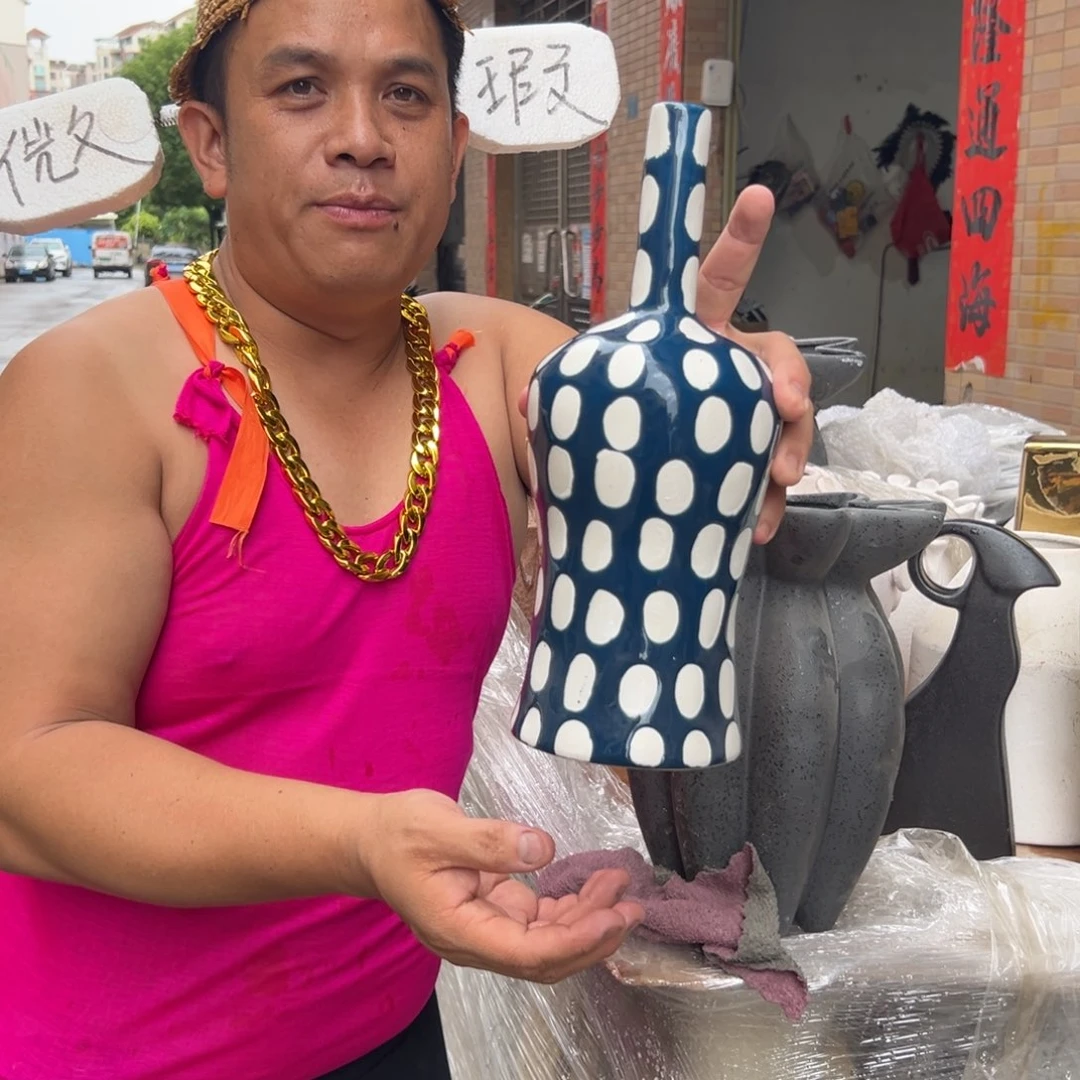 摆件35 号高温陶瓷装饰品（部分微瑕）