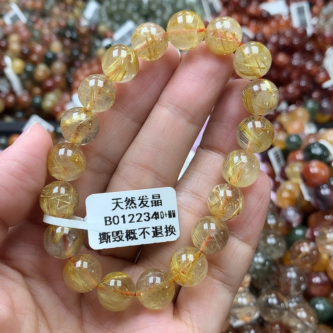 我***～水晶未镶嵌手链，，，