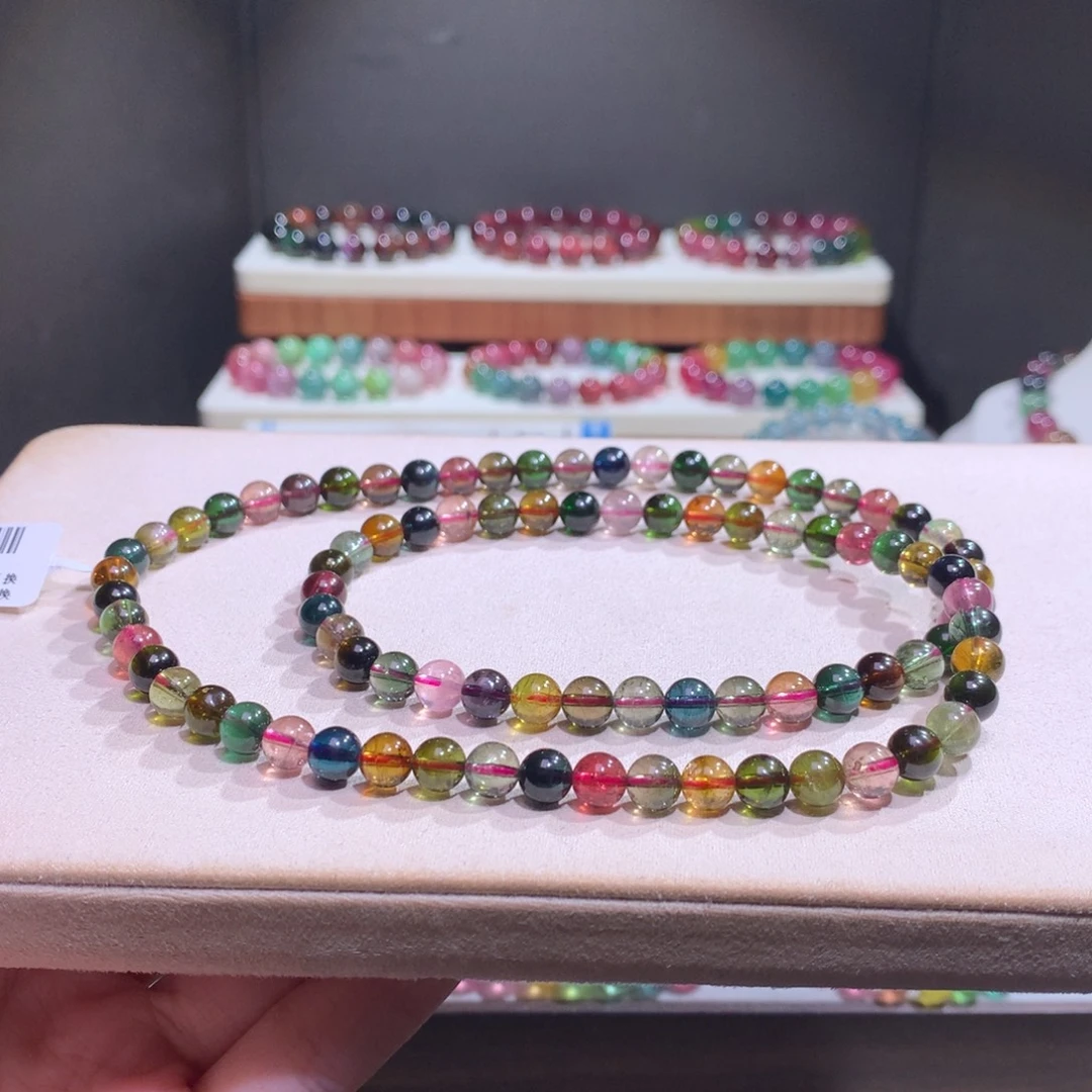 未镶嵌碧玺手链不退换