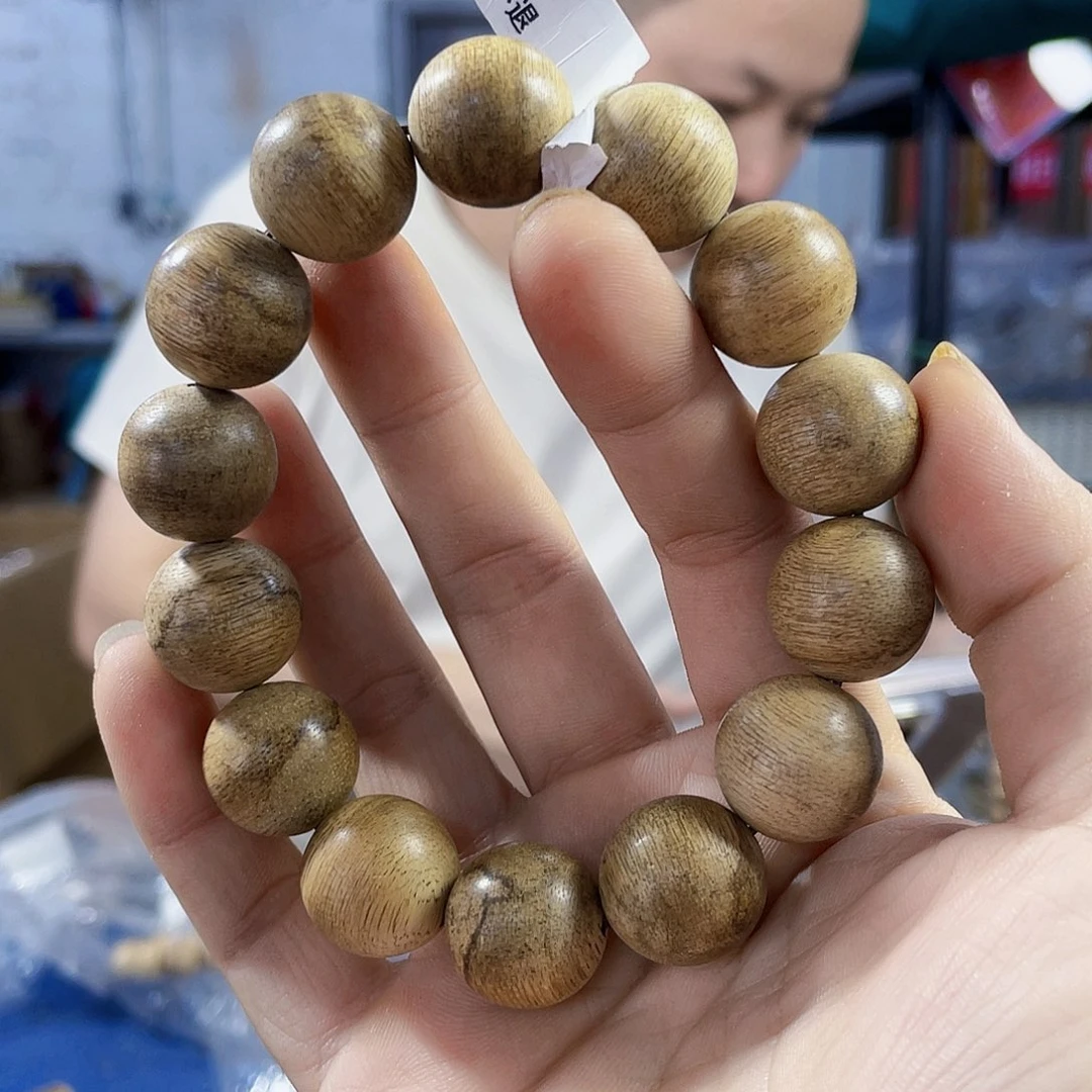 手串沉香野生达拉干圆珠单圈1.6/20克多样性发一
