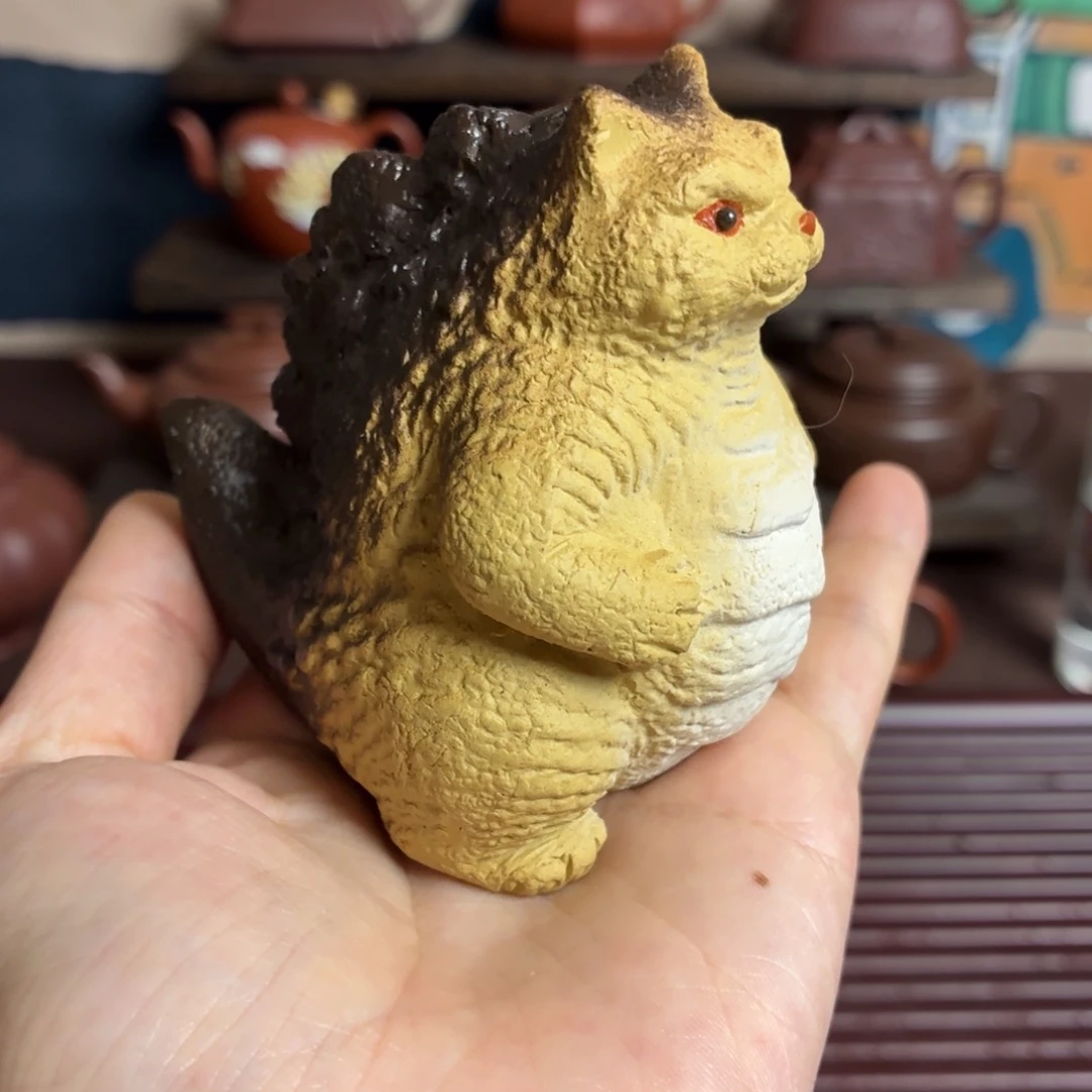茶壶紫砂茶宠。