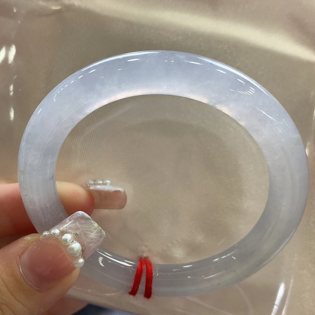 翡翠手镯未镶嵌50.5圆条