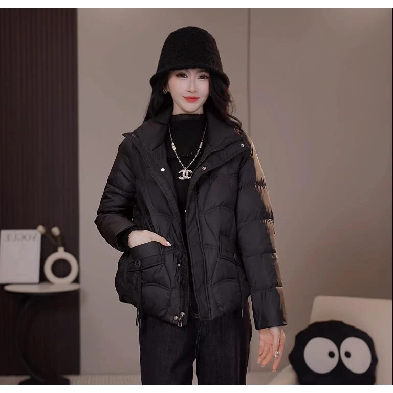【阿紫专属】S-699~701冬季新款中式时尚减龄设计气质短款羽绒服