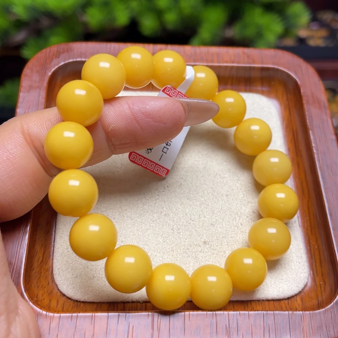 蜜蜡手链未镶嵌手串