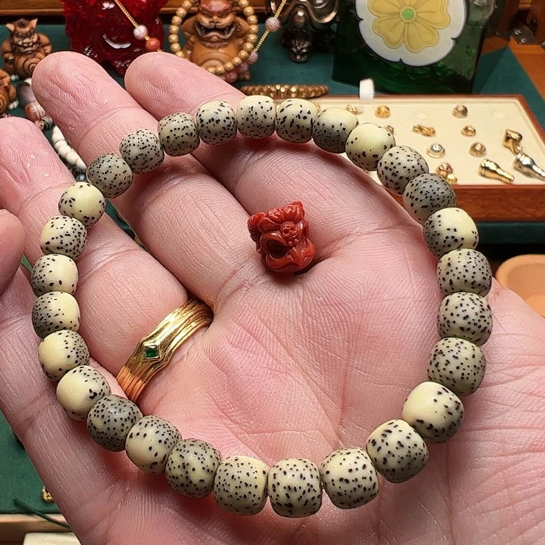 星月菩提手串大鹏鸟