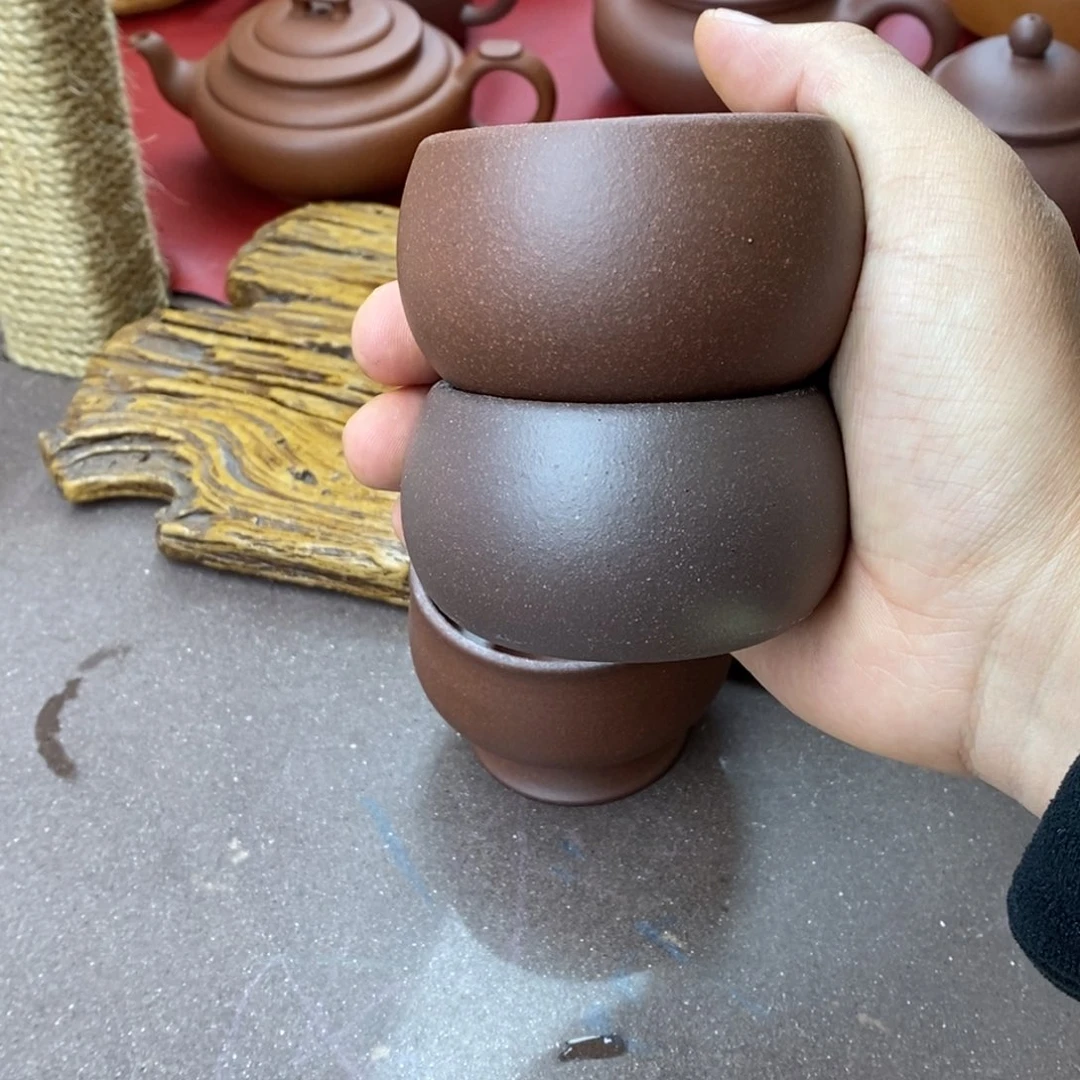 用***缘紫砂茶壶紫砂杯子