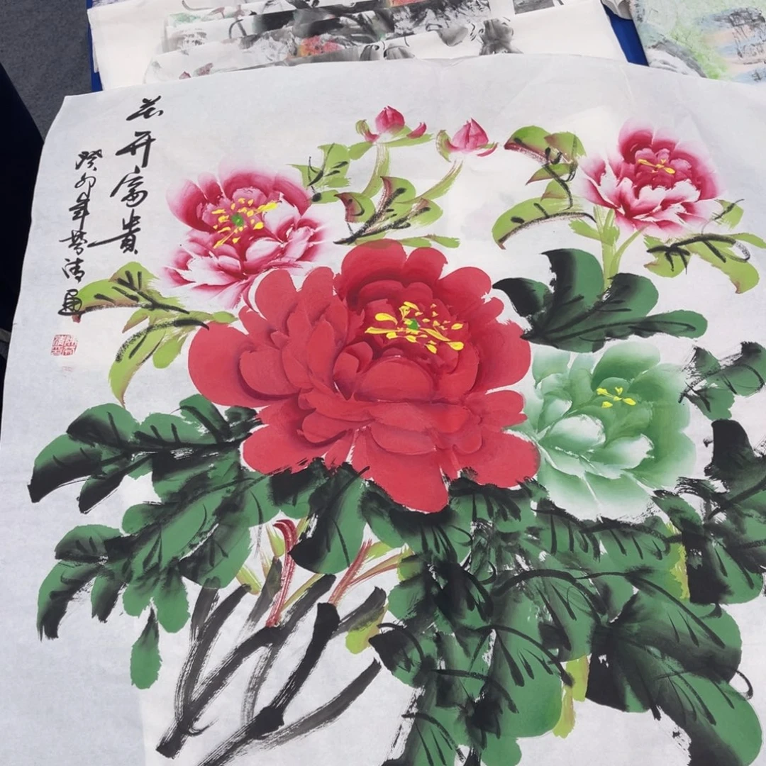 国画纯手绘作品欣赏