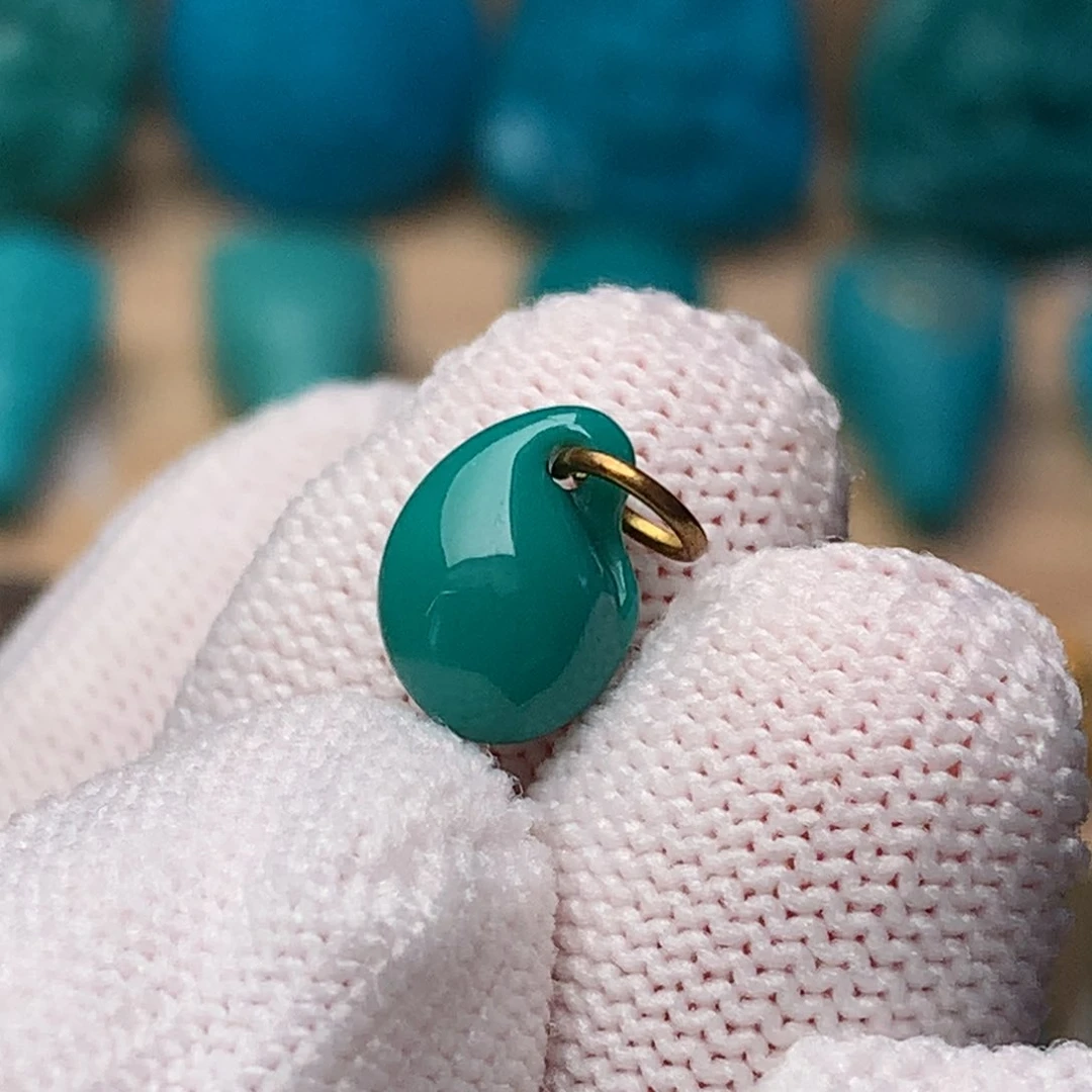 未镶嵌绿松石珠宝奇石