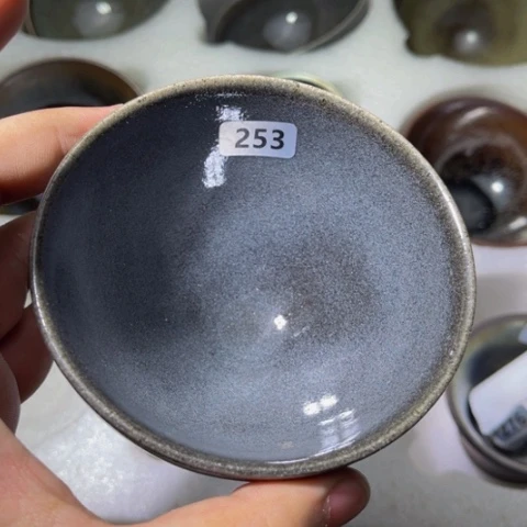 茶盏原矿原釉柴烧建盏