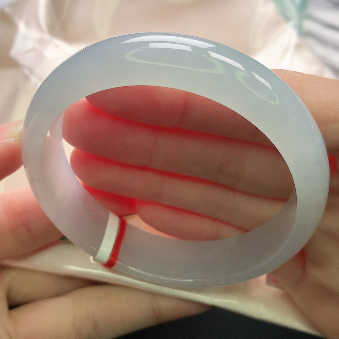 翡翠未镶嵌手镯缅甸5758