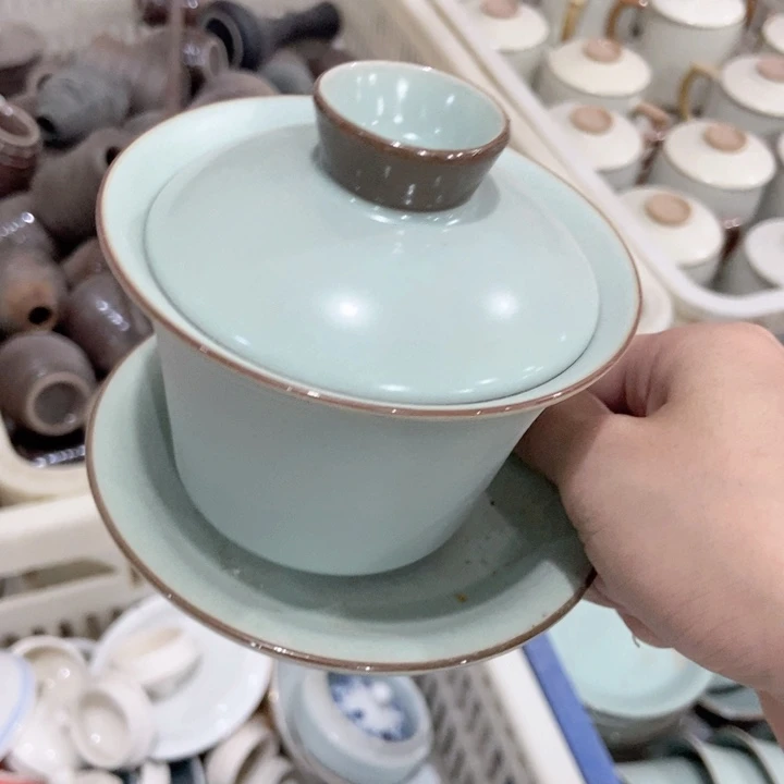 茶具微瑕，介意勿拍