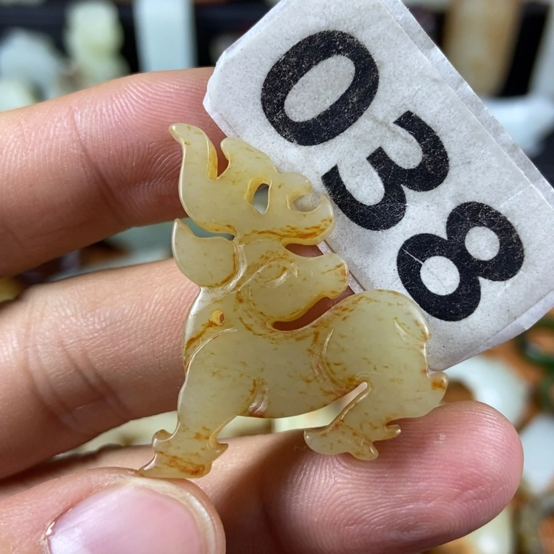 吊坠(不含链)未镶嵌和田玉