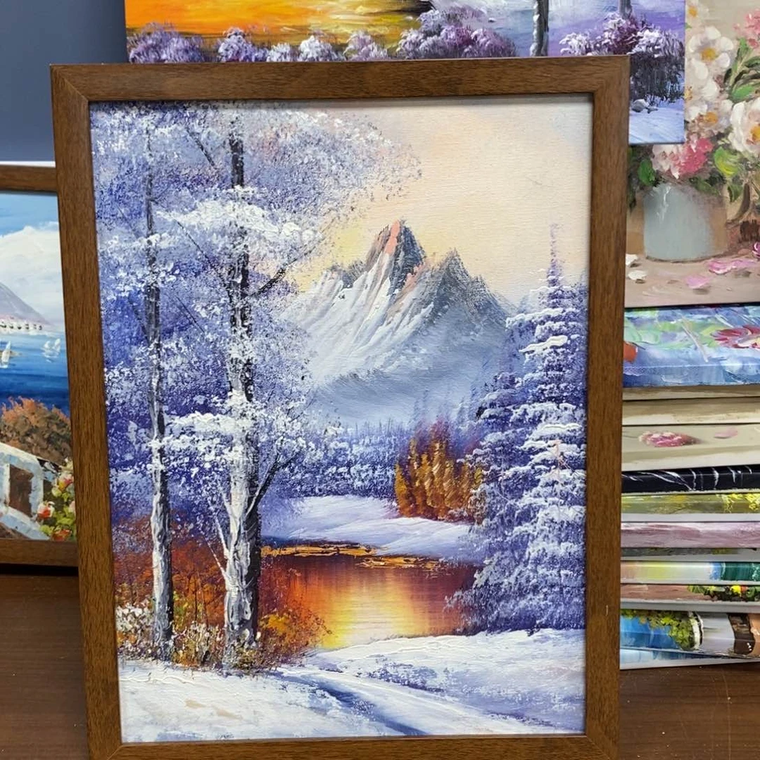 手工手绘精品油画