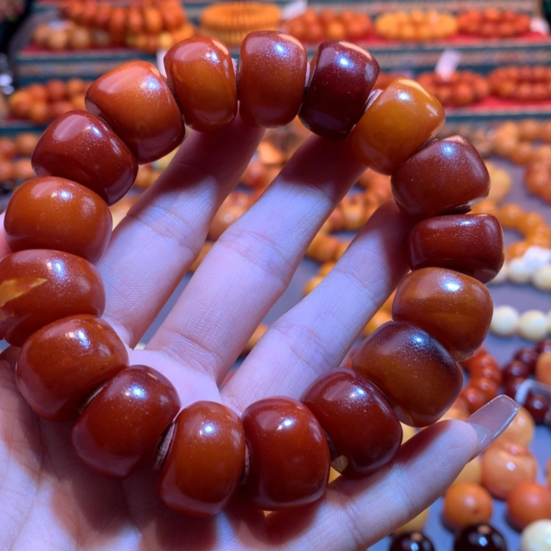 【闪购商品】未镶嵌琥珀手链蜜蜡