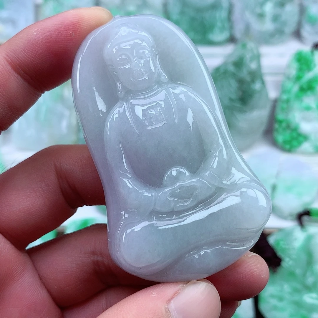 翡翠未镶嵌颈饰翡翠吊坠
