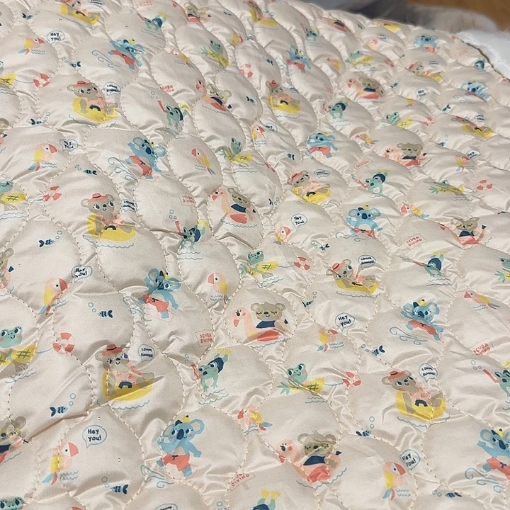 无纺布孤品夹棉面料三米