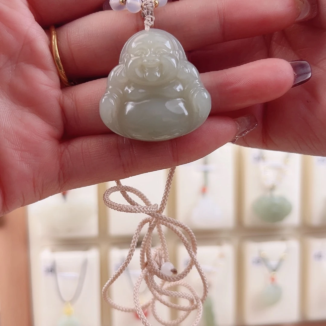 和田玉吊坠(不含链)未镶嵌万*.