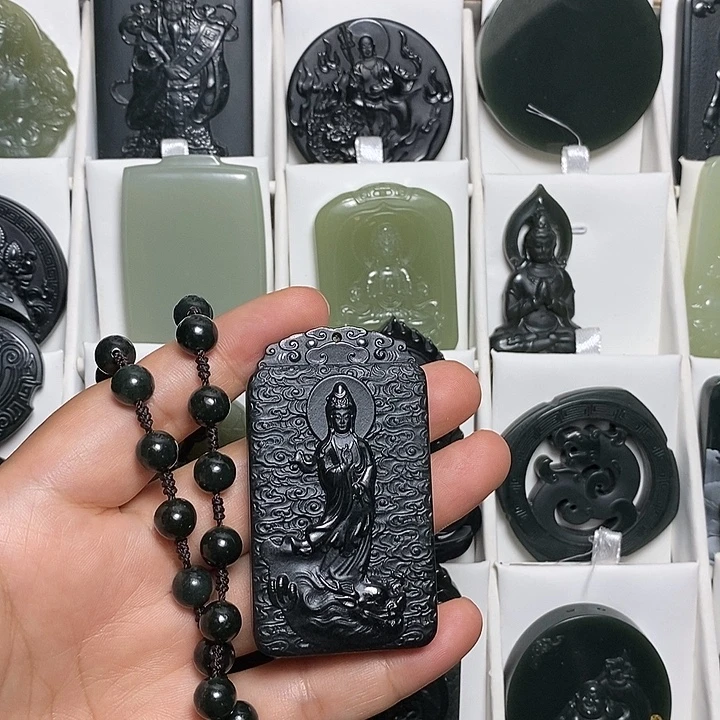 和田玉（糖玉）未镶嵌颈饰