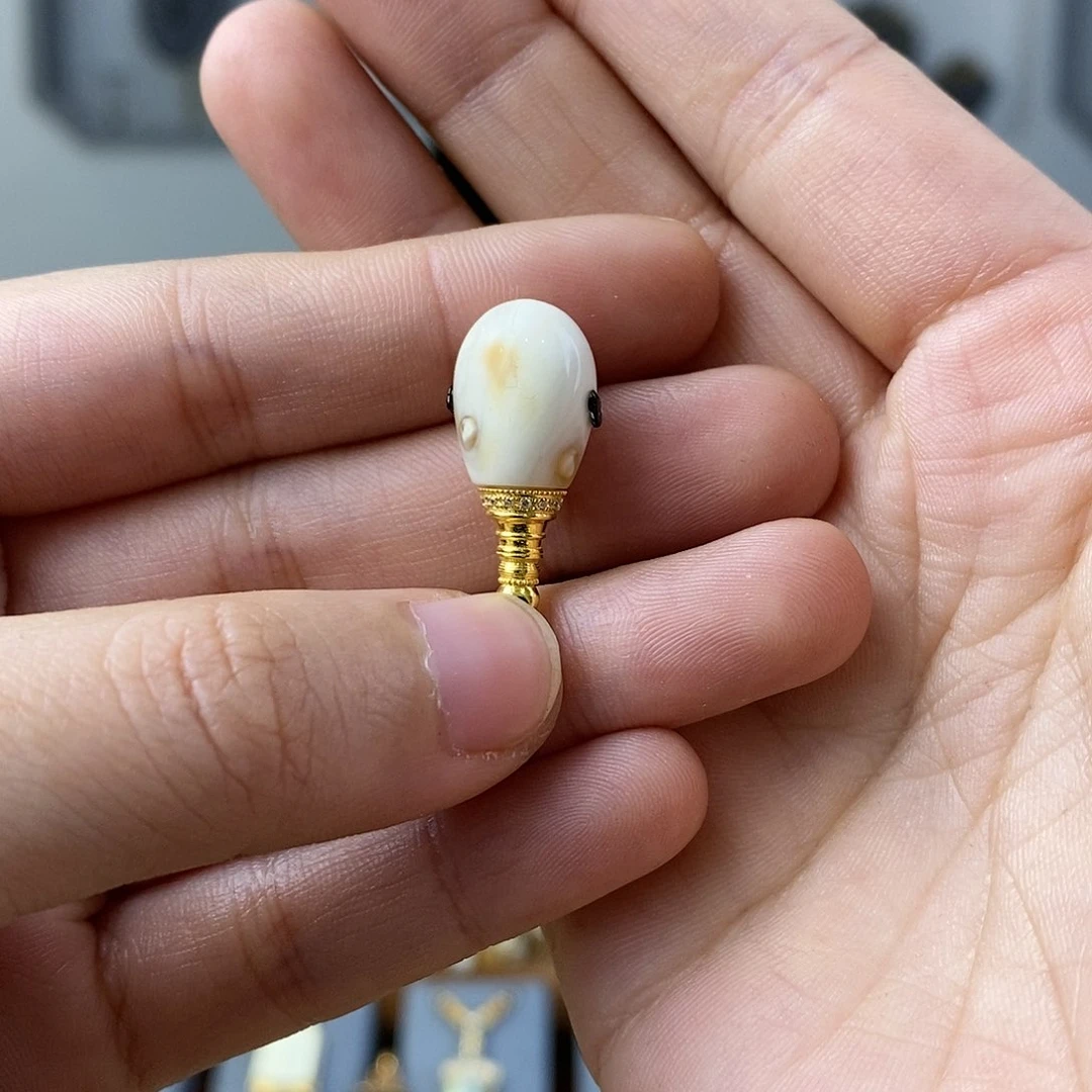 蜜蜡珠宝奇石未镶嵌蜜蜡三通