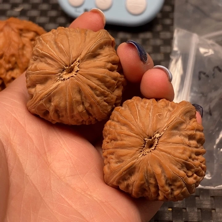尚***珠吊坠文玩核桃铁锤41