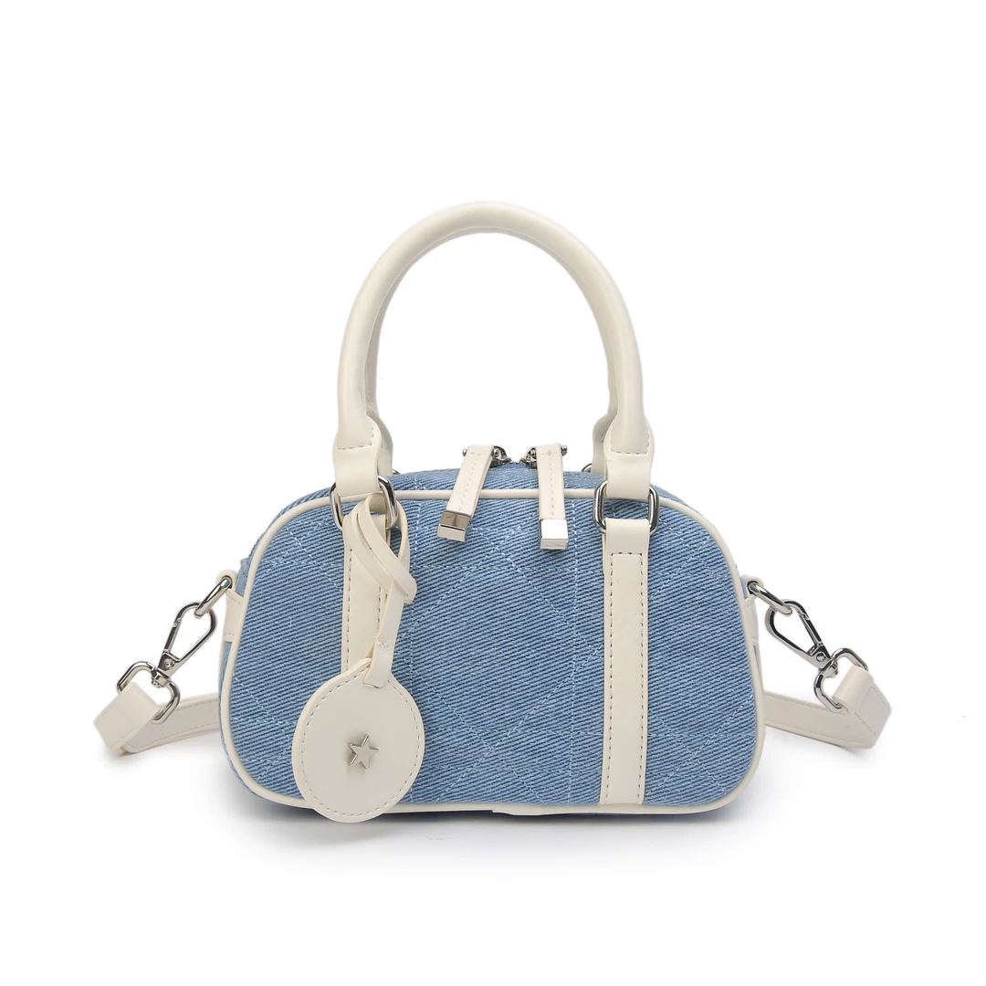 【工厂直销】BF-66371-牛仔白轻奢时尚百搭气质女包