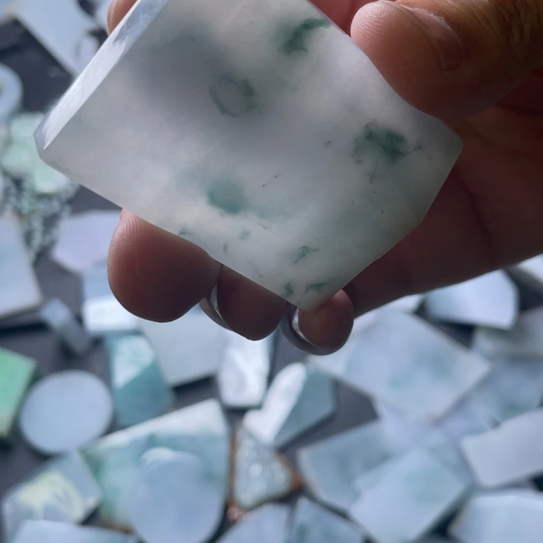 未镶嵌定制翡翠福**哥包工
