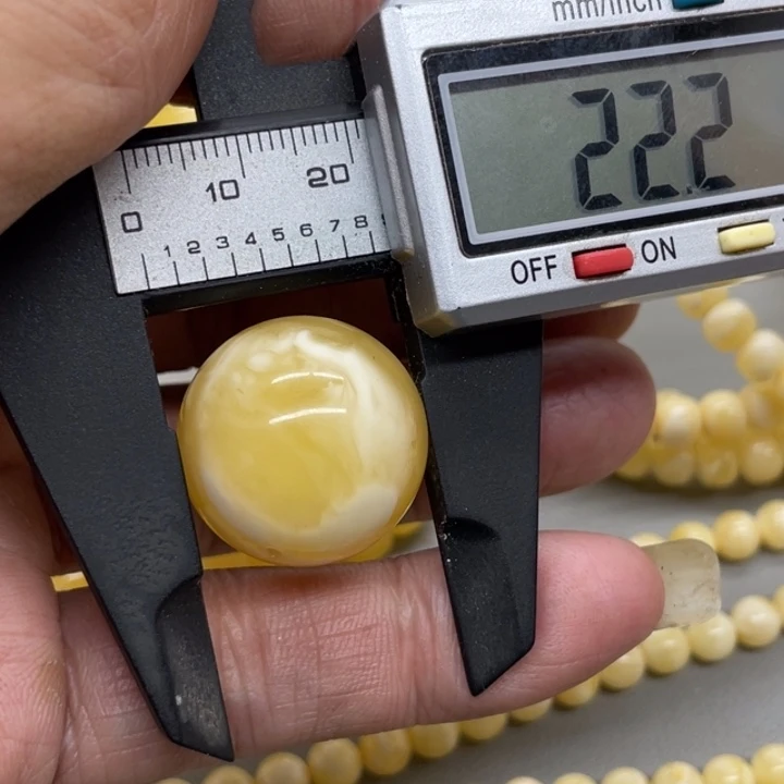 琥珀未镶嵌裸石珠子