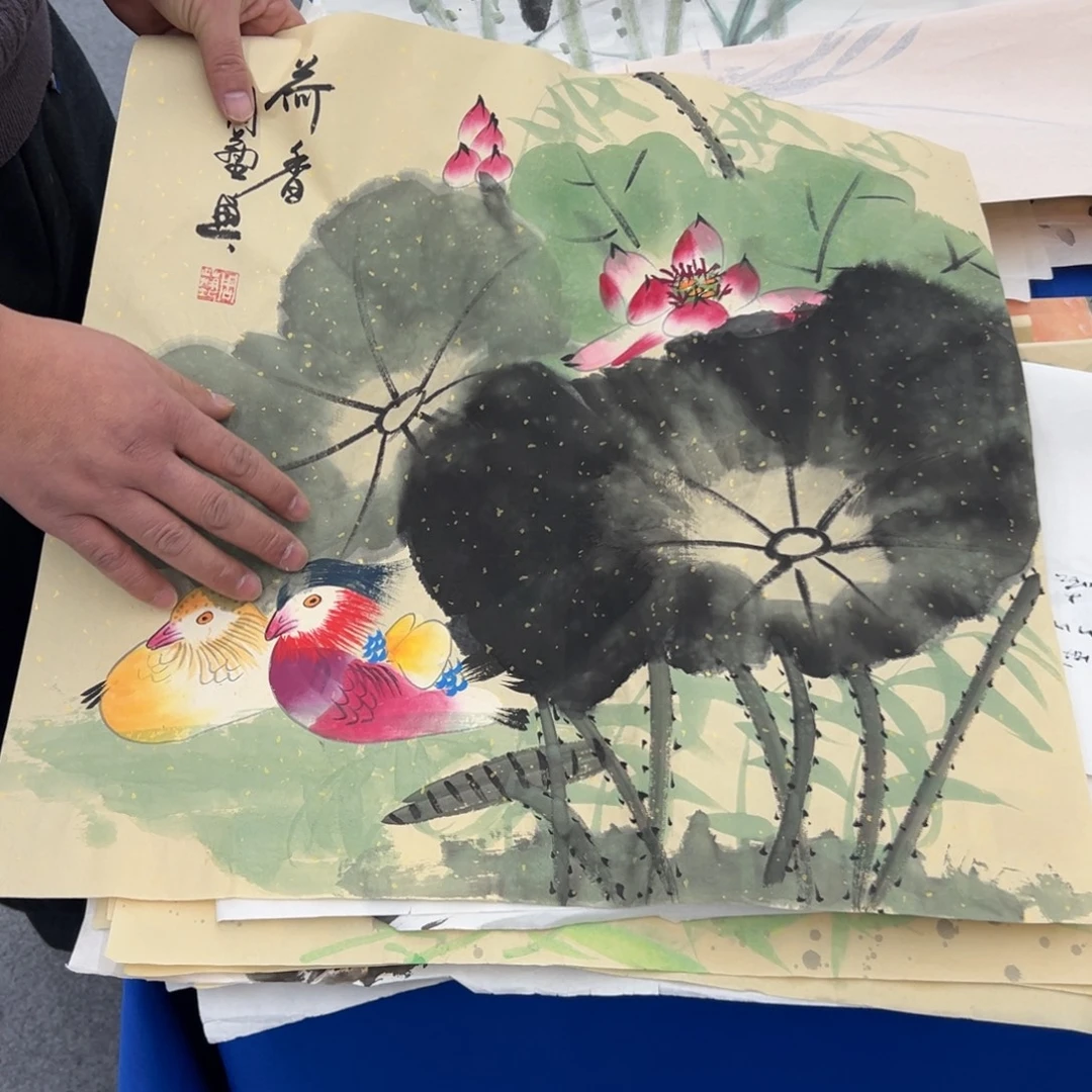 国画国画纯手绘作品