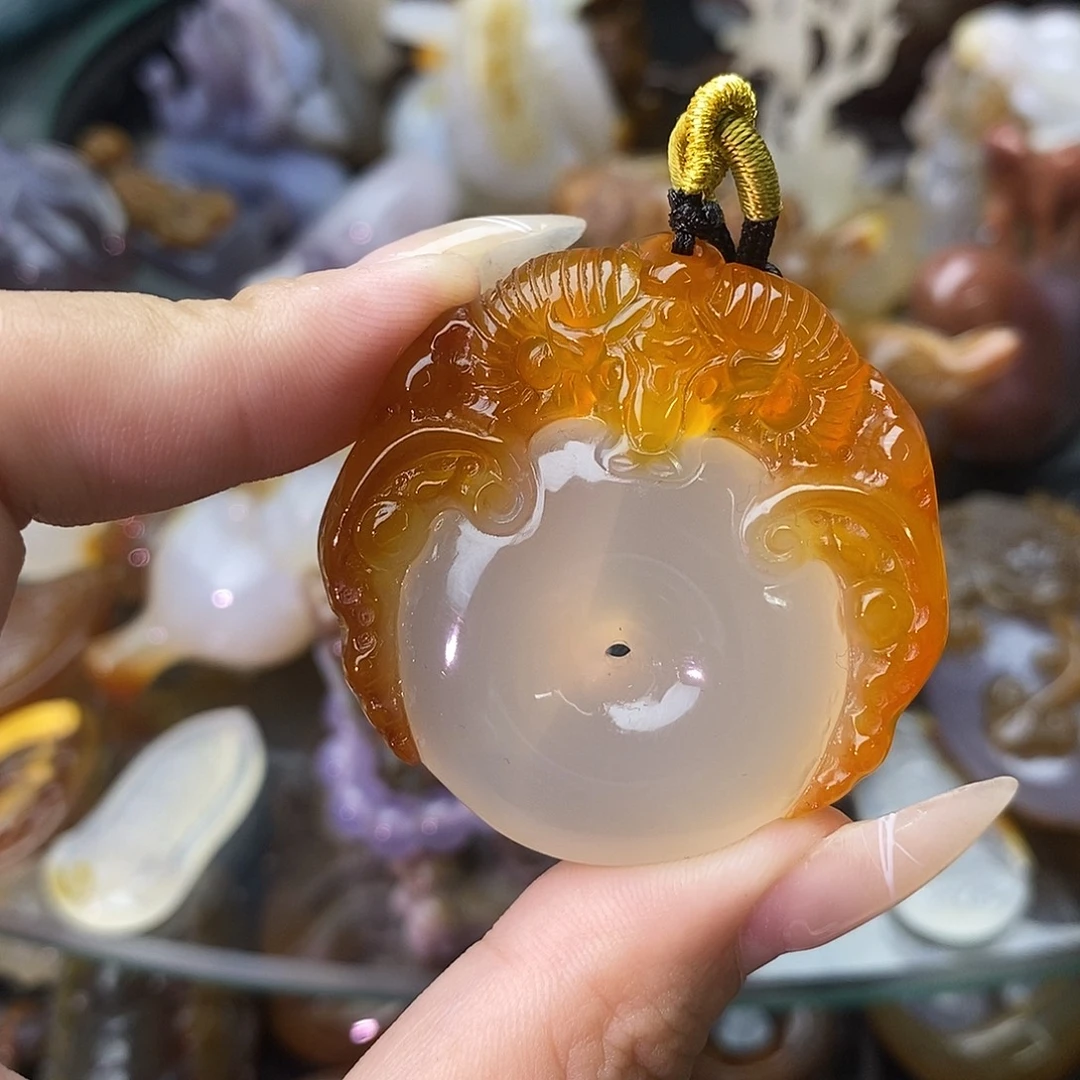 玛瑙/玉髓未镶嵌颈饰