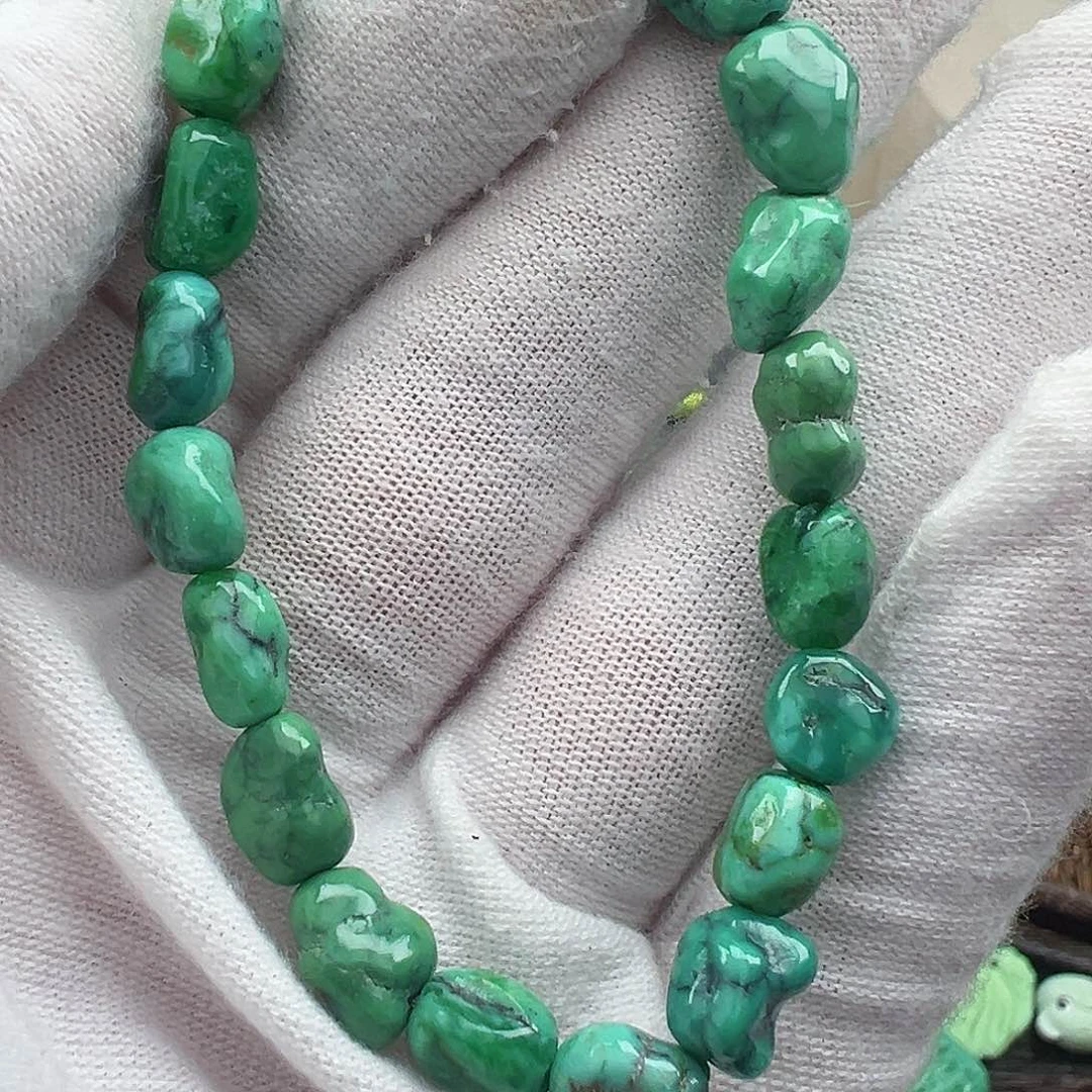 绿松石菜籽黄绿松石Z未镶嵌