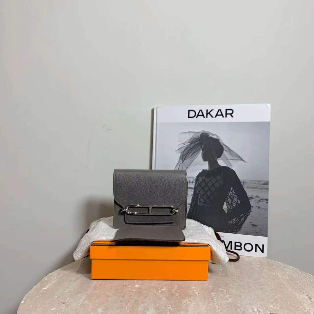 99新 Hermes/爱马仕 锡器灰roulisslim 52782052/代卖服务/12期