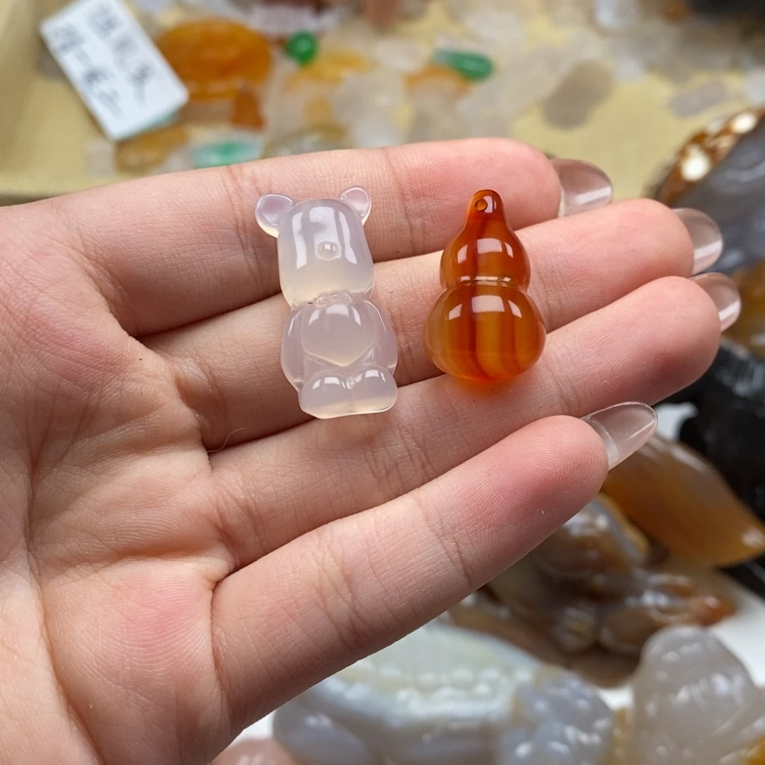 玛瑙/玉髓未镶嵌颈饰