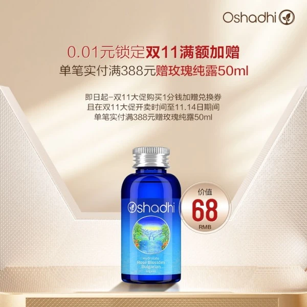 0.01元提前锁定双十一大促超值好礼【本单不可退】