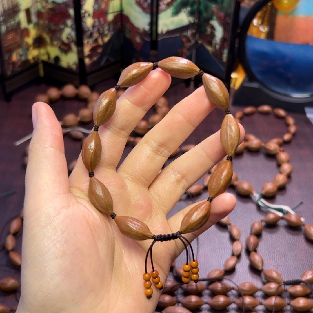 辉***）橄榄核手串/手链油 瓜子 1.1 2.2左右