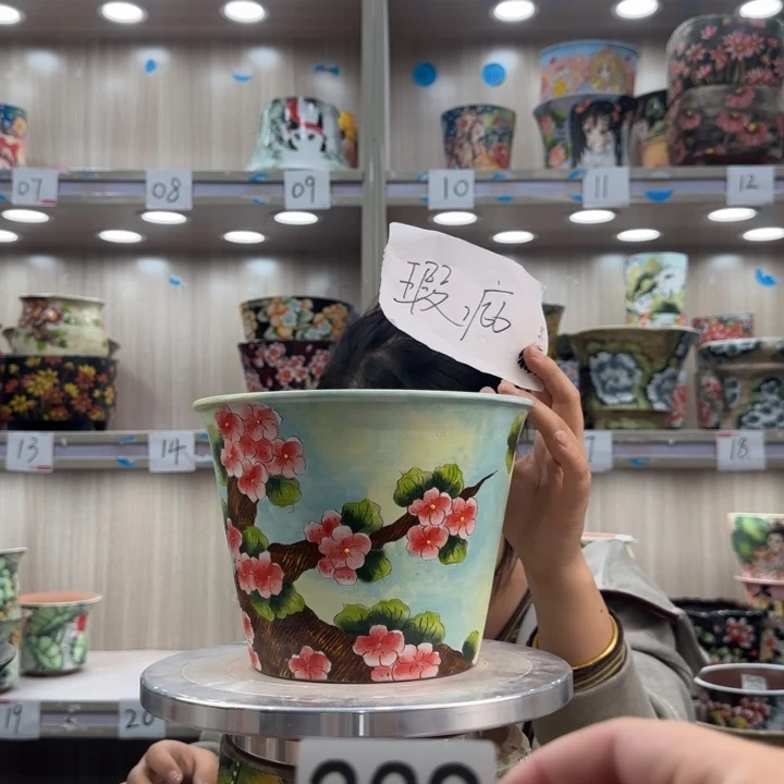 紫砂花盆瑕疵瑕疵239