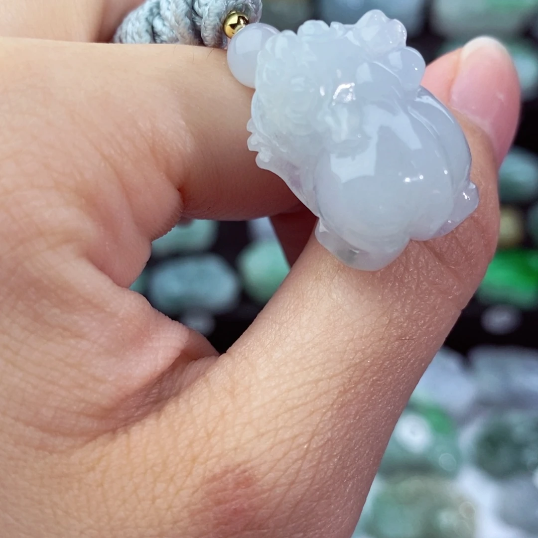 翡翠颈饰未镶嵌天然