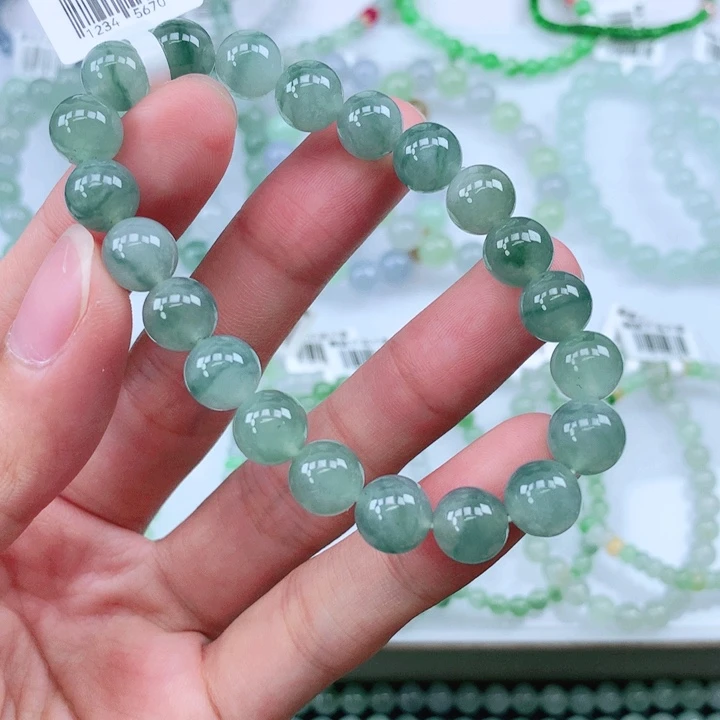 未镶嵌手链翡翠翡翠