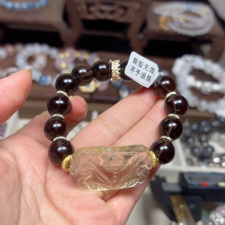 水晶手链未镶嵌金薇薇