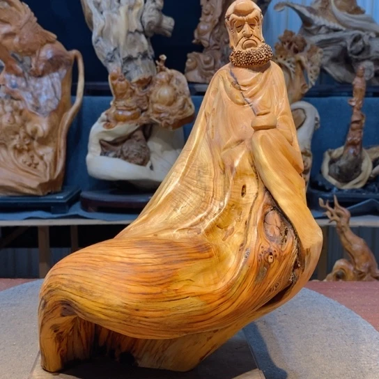 柏木（崖柏）根雕摆件