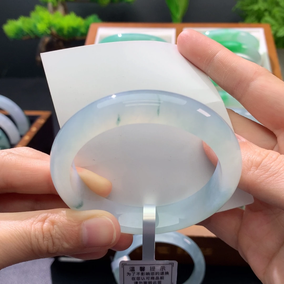 翡翠未镶嵌手镯闪购 13