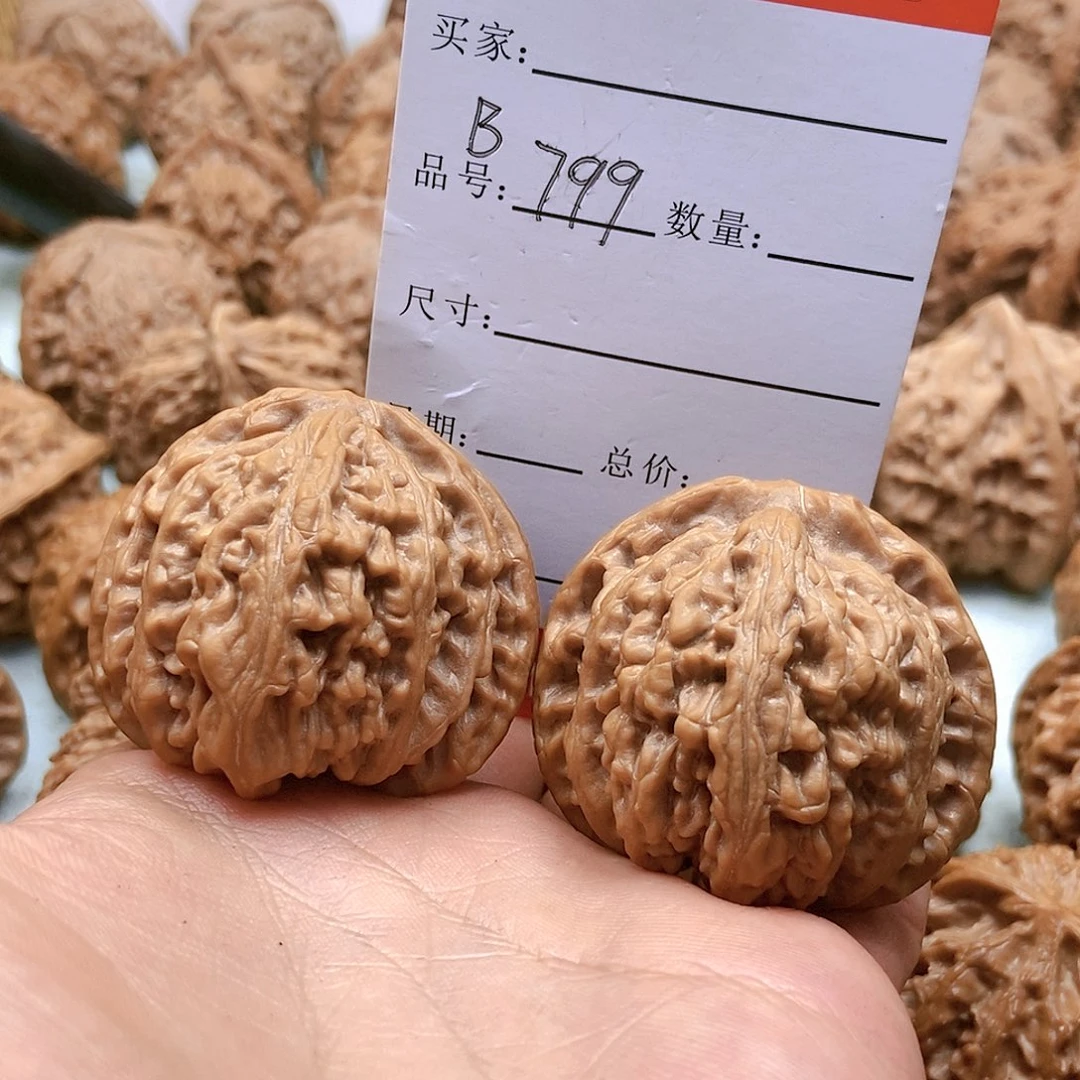 把件桃核蓝****酒799号野生小众43尺