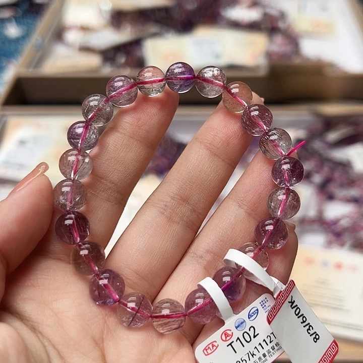 水晶手串未镶嵌T102卡八超七