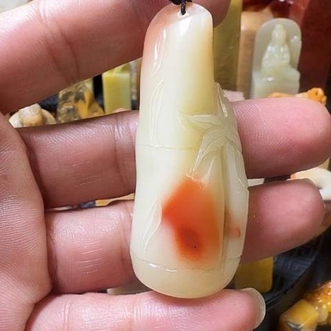 寿山石步步高节节高升